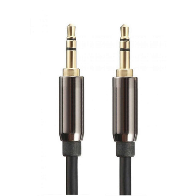 Cable de audio estéreo Jack 3.5 mm macho a macho, apantallado