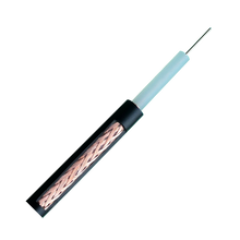 Bobina de cable coaxial RG59 de 100 m de bajas pérdidas