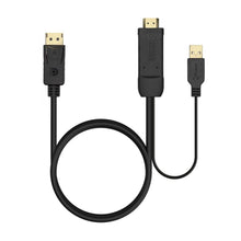 Conversor HDMI a DisplayPort 1.2, detalle del conector DisplayPort
