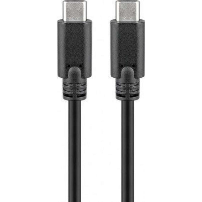 Cable USB-C a USB-C 3.2 Gen 2x2, 20 Gbps y 100W, negro