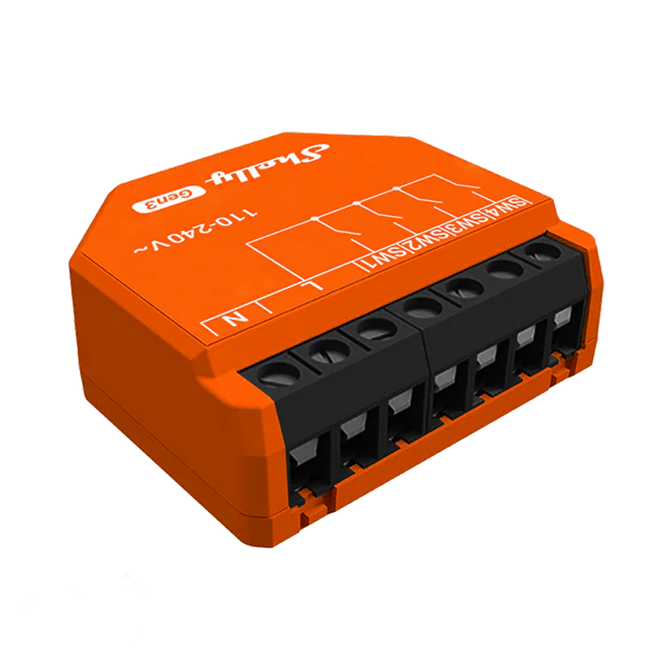 Controlador de Cenas WiFi Shelly i4 Gen3 – 4 Entradas