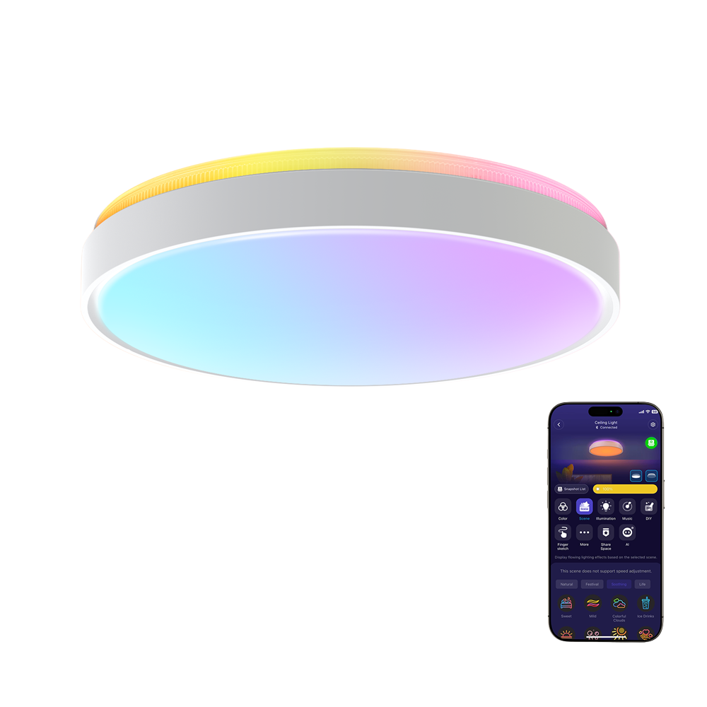 Govee Smart LED Ceiling Light Round 38 cm 4300 lm (H60A6)
