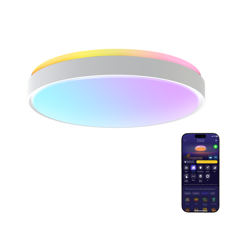 Govee Smart LED Ceiling Light Round 38 cm 4300 lm (H60A6)