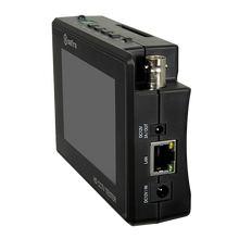 Comprobador CCTV de Muñeca SAFIRE SF-TESTER-ARM-5N1-4K | 5 en 1 HDTVI/HDCVI/AHD/CVBS/IP hasta 4K | LCD 4" Táctil | Salida 12V/PoE