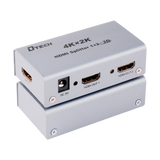 Multiplicador de Señal Hdmi - 1 Entrada 2 Salidas Hasta 4K*2 Longitud Máxima Salida 25 m Alimentación DC 5 V