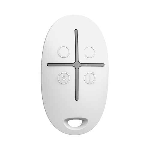 Mando inalámbrico para soluciones de alarma AJAX color blanco