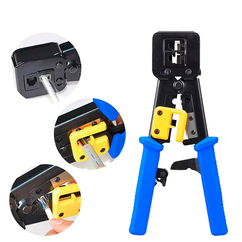Crimpadora Rj45 y Rj11 Facil Herramientas Para Redes