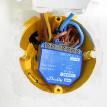 Relé Shelly 1 Gen4 Interruptor Inteligente 1 Canal 16A con Contacto Seco