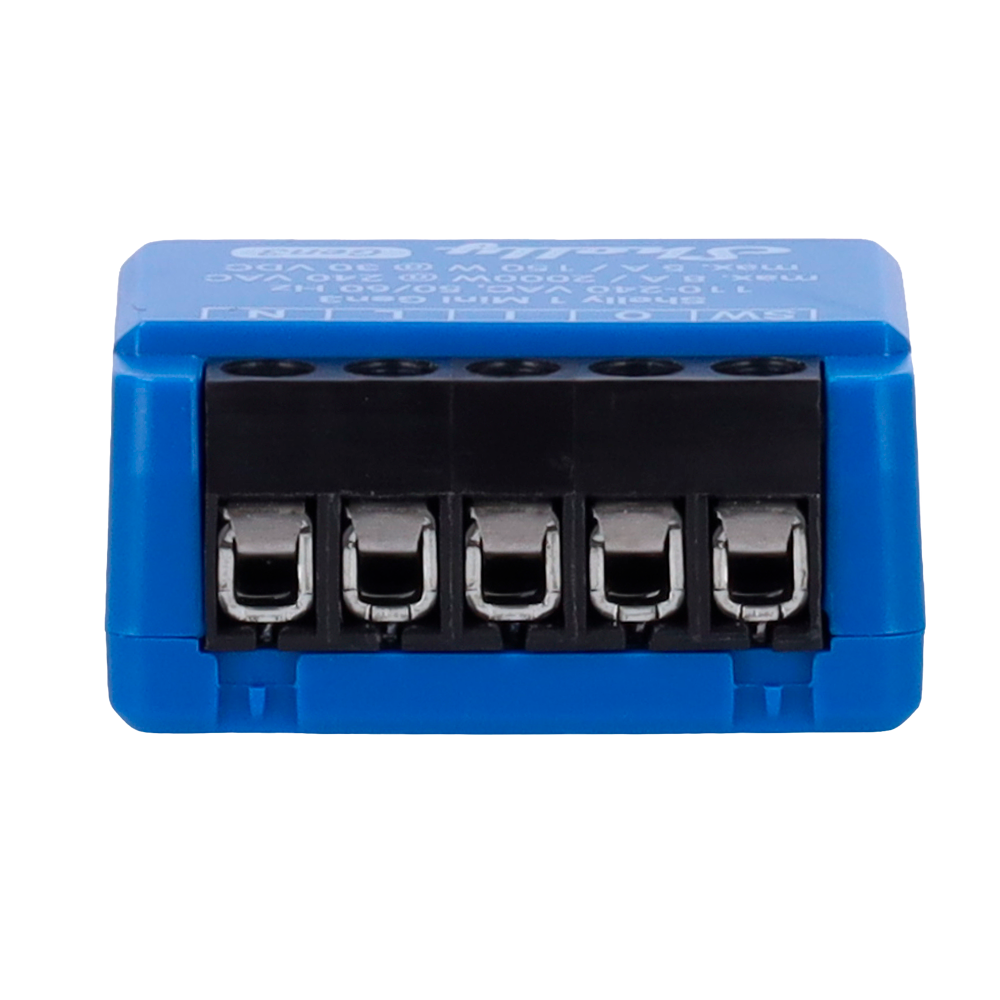 Relé Inteligente WiFi Shelly 1 Mini Gen3 – Contacto Seco