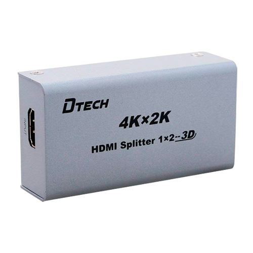 Multiplicador de Señal Hdmi - 1 Entrada 2 Salidas Hasta 4K*2 Longitud Máxima Salida 25 m Alimentación DC 5 V