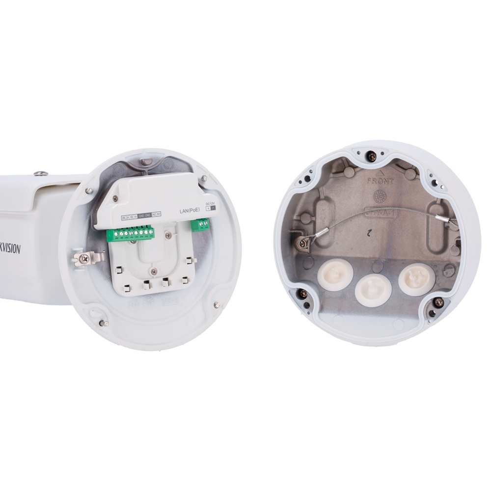 Cámara Bullet IP gama PRO | 4 MPx (2688x1520) | Alarmas | 5 streams Lente motorizada 2.8~12 mm | Compresión H.265+ IR 50 m | MicroSD hasta 1 TB | Anti-corrosión Reconocimiento de matrículas | Control tráfico