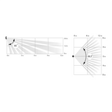 Fotodetector PIR bidireccional Inalámbrico