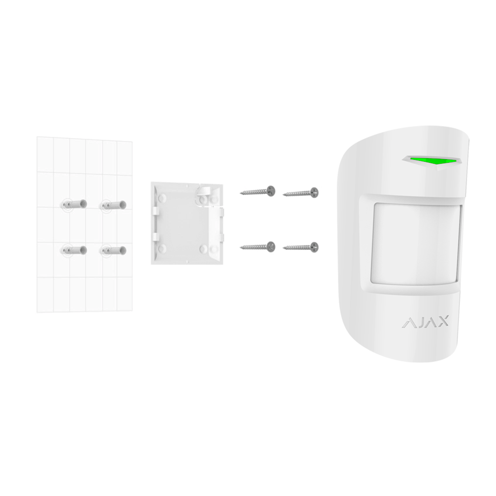 Detector PIR Ajax Inalambrico- Antimascotas - Certificado Grado 2