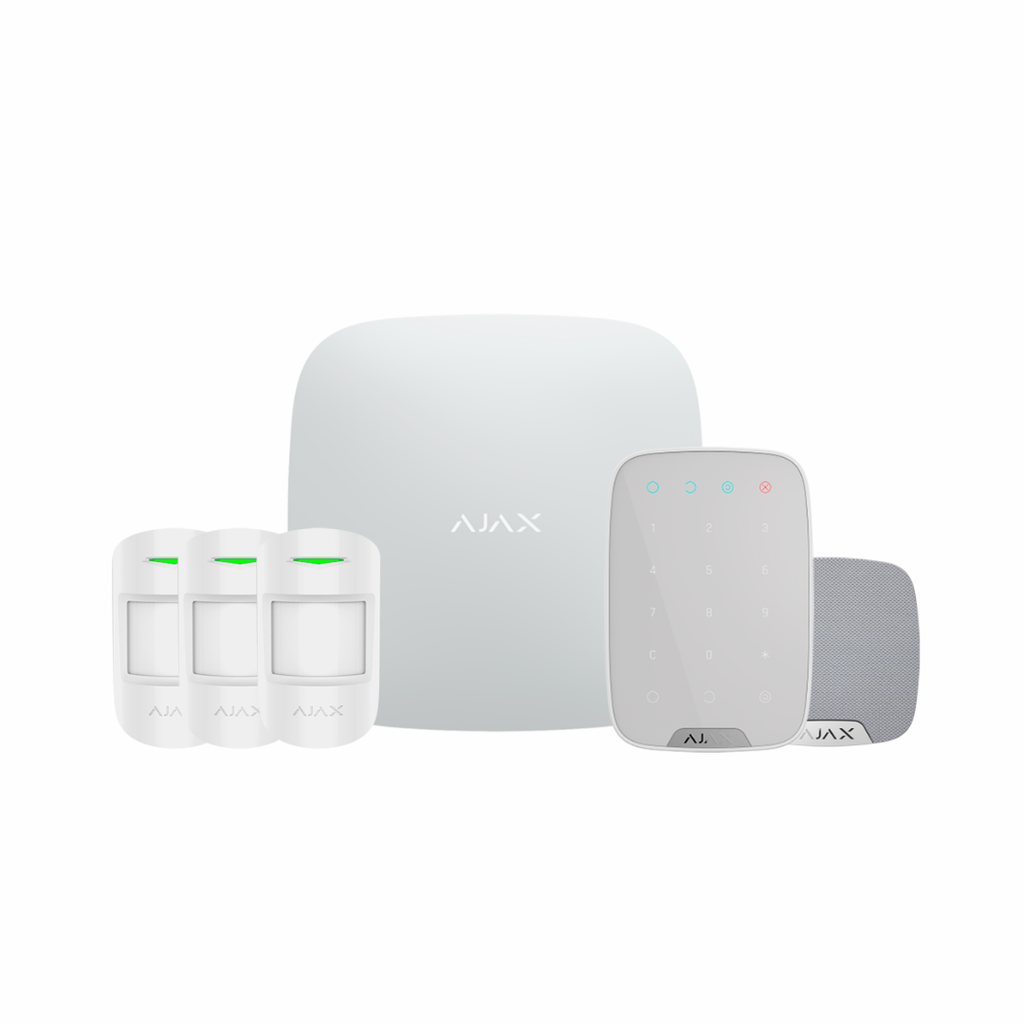 Ajax AJ-HUBKIT-RENOVE1-W: Pack de Integración con Hub y Módulos de Transmisión