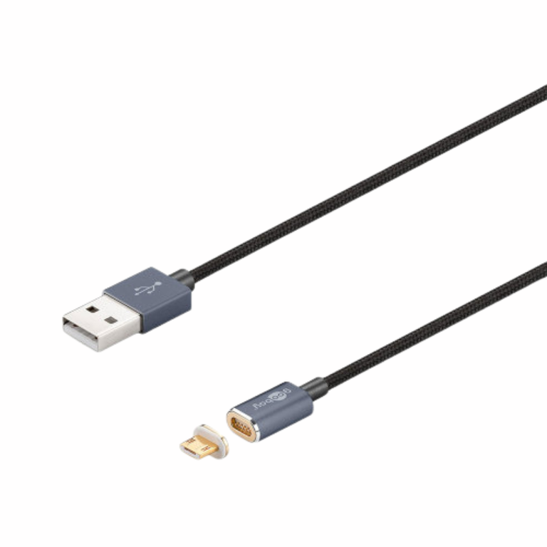 Cable Magnético de Carga y Sincronización Micro USB, Teléfonos Inteligentes Tabletas en Modo Rápida