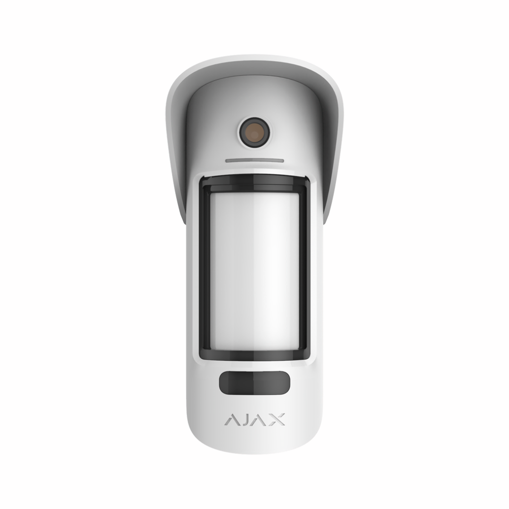 Detector de Exterior Ajax MotionCam Outdoor Blanco con Cámara