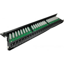 Painel de ligação 1U x 48 portas CAT6 UTP