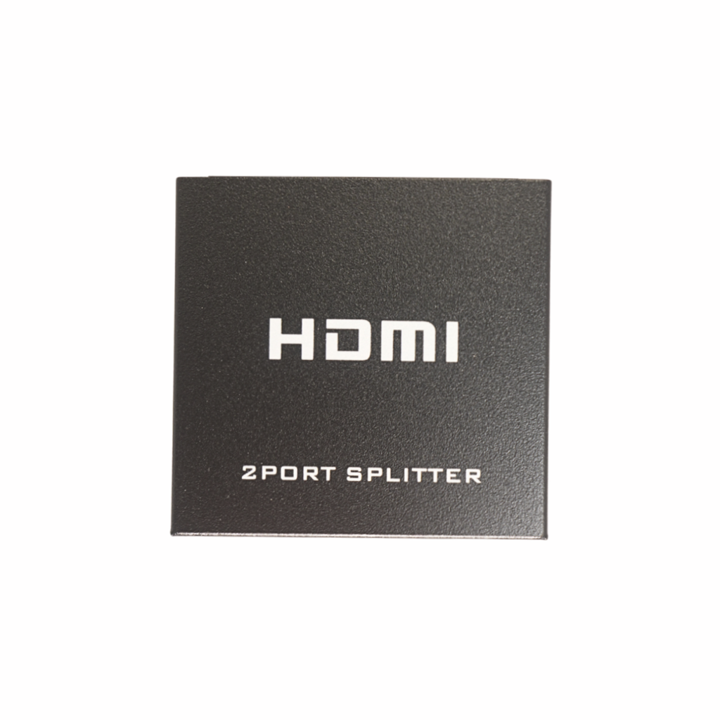 Multiplicador de sinal HDMI - 1 entrada, 2 saídas, até 4K*2, comprimento máximo de saída de 25 m, fonte de alimentação DC 5 V. 