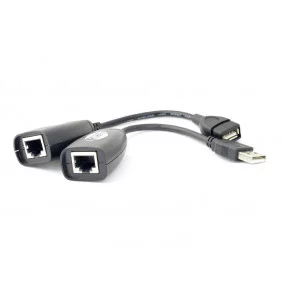 Extender de USB Hasta 60m.Compatible con 1.1 Extensor por UTP