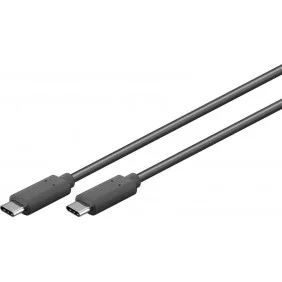 Cable Usb-c Generación 2 Negro Macho/macho 0.5m
