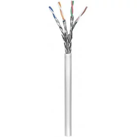 Cable de red CAT 6, S / FTP, Gris - CCA, Lszh Cables