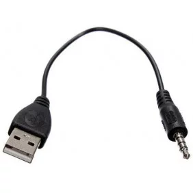 Cable USB (Tipo A) a Jack 3.5mm 4 Contactos 15cm