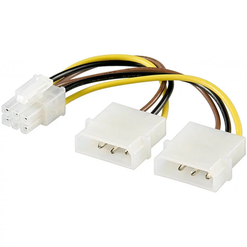 Cable de 0.3m de Extensión C14 a 5-15R - Cables de Alimentación para  Computadoras – Externos