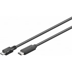 Cable usb C a Micro 2.0 - 0.20m