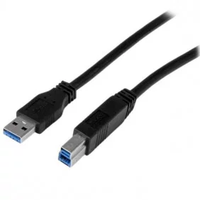 Cable USB 3.0 (A Macho / B Macho) de 1.80m Negro