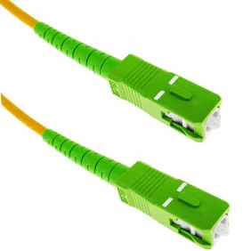 Cable Fibra Óptica 2xsc/apc Monomodo 80m