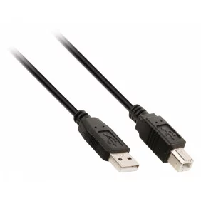 Cable USB 2.0 Tipo A Macho B de 0.5m Cables