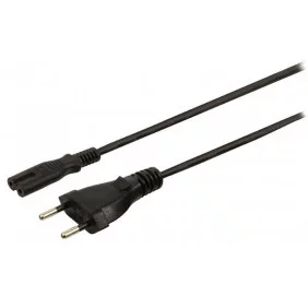 Cable Europeo-iec-320-c7 Negro 0.50m