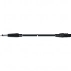 Cable Audio Micrófono XLR 3pin Hembra a Jack 6.3mm Macho de 1m