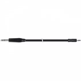 Cable Audio Instrumento Estéreo  Jack 6.3mm a Minijack 3.5mm de 2m