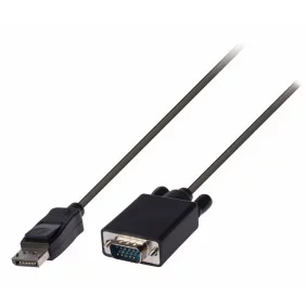 Cable Displayport a VGA M/M 5m Adaptador