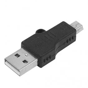 Adaptador USB A/macho a Mini 5 Pins