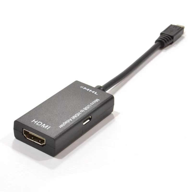 CABLE CONVERTIDOR MICRO USB 2.0 TIPO B ---> HDMI CON MHL