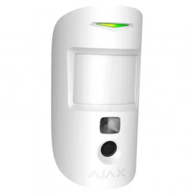 Sensor PIR inalámbrico con cámara para sistemas AJAX color blanco