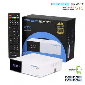 Freesat GTC 2gb/16gb Dvb-t2 / S2 C Isdb-t Android 6.0 - TV