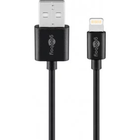 Cable de Sincronización y Carga USB - Lightning 0.5M