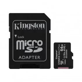 Tarjeta Micro SD con Adaptador a de 64 GB