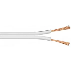 Cable de Altavoz Blanco 2x1.5 mm 50m Audio