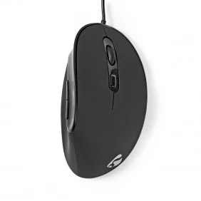 Ergonomic Wired Mouse | 3200 DPI 6-button Black