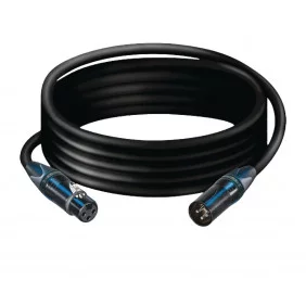 Cable Analógico XLR - 3.00 m Negro
