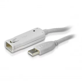 Cable de Extensión Activo USB 2.0 A Macho - Hembra 12 m Marfil