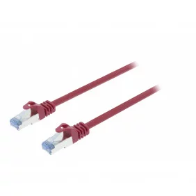 Cable de Red Cat6a S/ftp Rj45 (8p8c) Macho - 5,00 m Rojo Cables