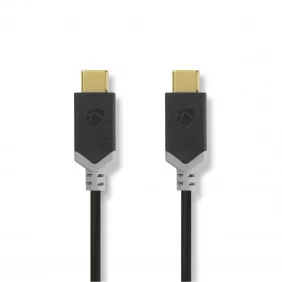 Cable USB 3.1 (Primera Generación) | Tipo C Macho - 1,0 m Antracita