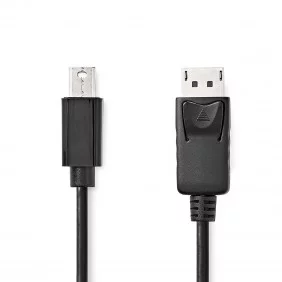 Cable Mini Displayport-displayport | Displayport Macho - 1,0 m Negro Cables