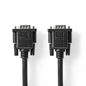 Cable VGA | Macho - Hembra 2,0 m Negro