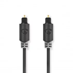 Cable de Audio Óptico | Toslink Macho - 2,0 m Antracita
